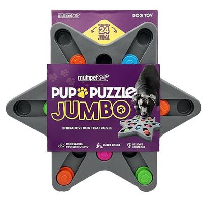 MULTIPET Pup Puzzle Jumbo Star 14"