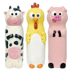 MULTIPET Look Whos Crunching Water Bottle Animal 8"