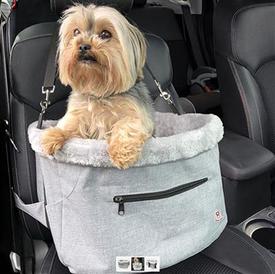 Goo-Eez Foldable Car Booster Seat Gray One Size