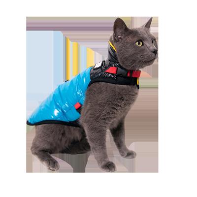 "The Catagonia" Puffer Jacket & Cat Harness