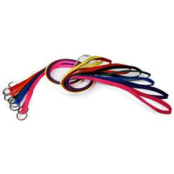 LEATHER BROTHERS Kennel Leads - 1/2" x 4 - Assorted Colors 20 Pack