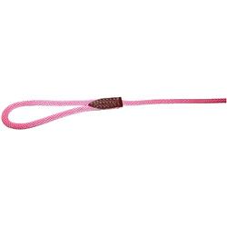 LEATHER BROTHERS British Rope Slip Lead 6 Hot Pink