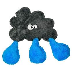 Cycle Dog Duraplush Rain Cloud Puzzle Dog Toy Gray Medium