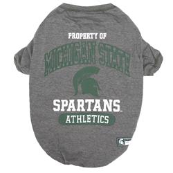 Michigan State Spartans Dog Tee Shirt