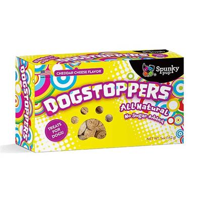 SPUNKY PUP Dogstoppers Cheese Biscuits 5oz
