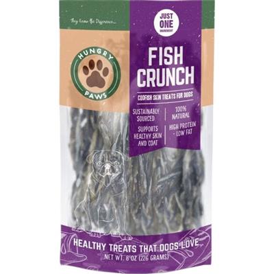 Hungry Paws Skin Twist Single Ingredient Treat Cod 8oz.