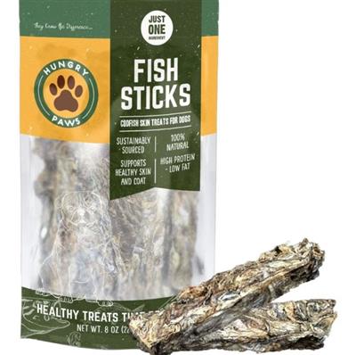 Hungry Paws Sticks Single Ingredient Treat Cod 8oz.
