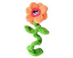 Cycle Dog Duraplush Springy Flowers Dog Toy Assorted Large