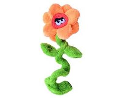 Cycle Dog Duraplush Springy Flowers Dog Toy Assorted Large