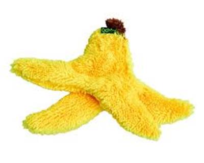 Cycle Dog Duraplush Banana Dog Toy Yellow Small