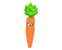 Cycle Dog Duraplush Carrot Dog Toy Orange Small