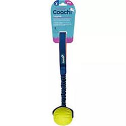 Coachi Tuggi Elastic Ball Super Tough Tug Toy Coral/Navy Large