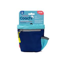 Coachi Train & Treat Bag With Draw String Closure Blue/Navy Regular