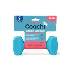 Coachi Train & Play Dumbbell Blue Large