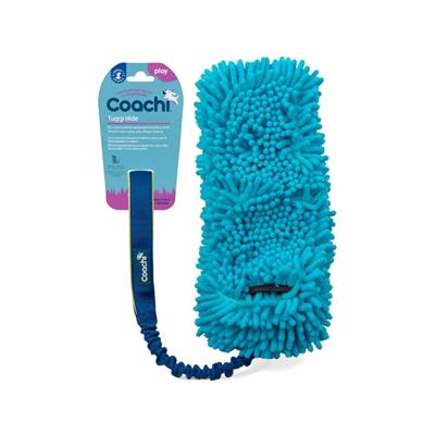 Coachi Tuggi Elastic Hide Super Tough Tug Toy Lime/Navy Large