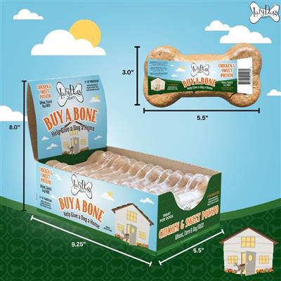 Buy-A-Bone Chicken & Sweet Potato