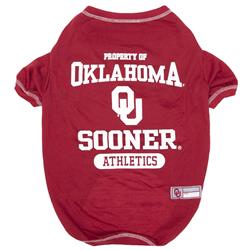 Oklahoma Sooners Dog Tee Shirt