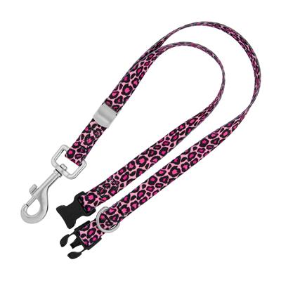 16" Polyester Loop Pink Leopard by Groom Loop