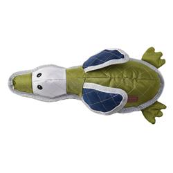 14" Oxford Nylon Duck, Green/Gray/Navy