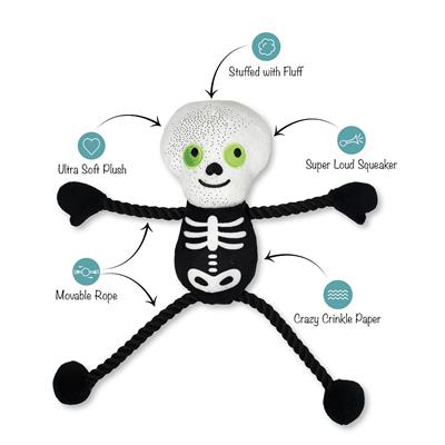 PetShop by Fringe Studio Got A Bone To Pick Plush Dog Toy
