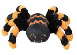 FuzzYard Creepers Spider Orange/Black Large Plush Dog Toys