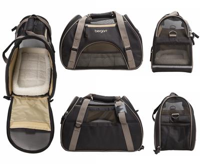 Bergan Comfort Carrier Large Black/Brown