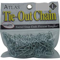 Omni Pet Tie Out Chain Light 2.0mm x 10ft.