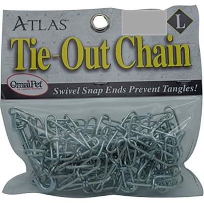 Omni Pet Tie Out Chain Light 2.0mm x 10ft.