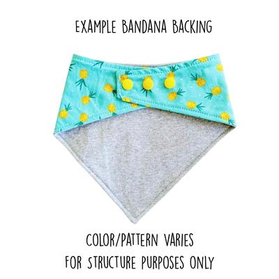 Duck Duck Woof – Lake Dog Bandana | Aqua Blue with Mallards | Organic Cotton | Handmade in LA