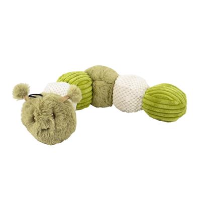 Tough Hemp Caterpillar Dog Toy