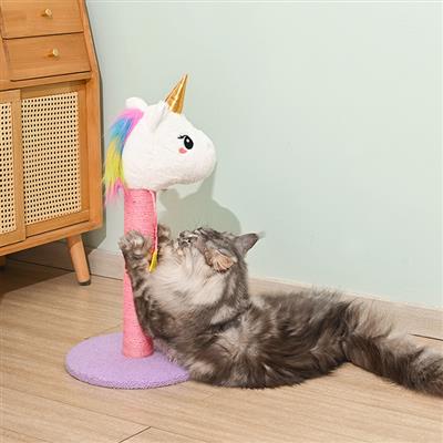 Cat Scratching Post — Unicorn