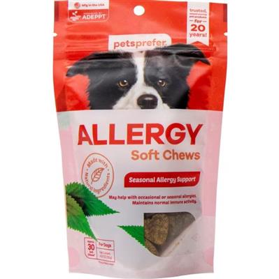 Pets Prefer Allergy Soft Chews for Dogs 30 count