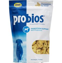 Probios Digestion Support Dog Treats Peanut Butter 1 Lb