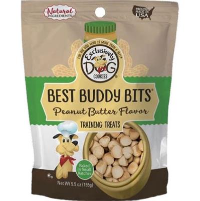 Exclusively Pet Best Buddy Bits Peanut Butter 5.5oz.