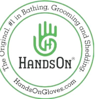 Medium Purple Monochromatic Deshedding Gloves by HandsOn Gloves