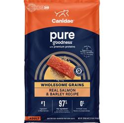CANIDAE PURE Goodness w/Wholesome Grains Dry Dog Food Salmon & Barley 22lb