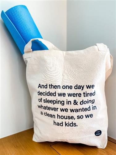 Recycled Canvas Bags - And Then One Day...