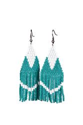 Beaded Earrings - Open Sky