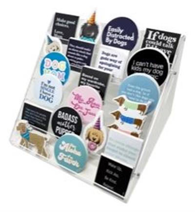 Sam & Nala Vinyl Sticker Display (Stocked With 252 Stickers!)