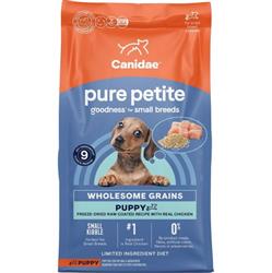 CANIDAE PURE Goodness Petite Freeze-Dried Small Breed Puppy Food Chicken 4lb