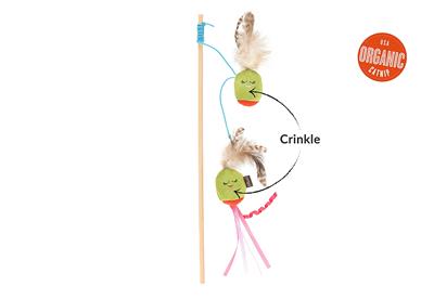 Feline Frenzy Wand Toy - Purrfectly Pitted