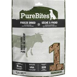 Purebites Freeze Dried Dog Treats Beef Liver 8.8oz.