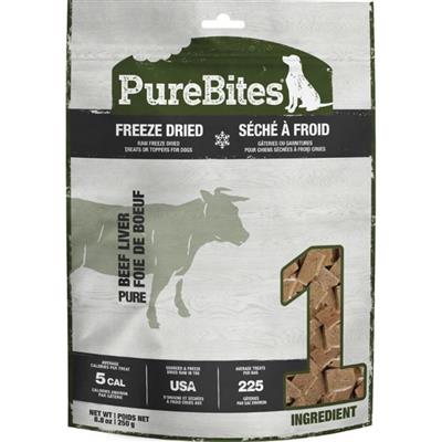 Purebites Freeze Dried Dog Treats Beef Liver 8.8oz.