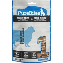 Purebites Freeze Dried Dog Treats Lamb 3.35oz.