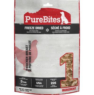 Purebites Freeze Dried Dog Treats Chicken Breast 6.2oz.