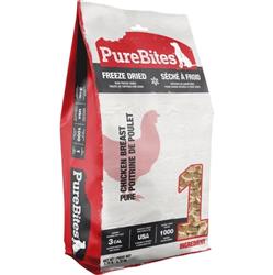 Purebites Freeze Dried Dog Treats Chicken Breast 28oz.