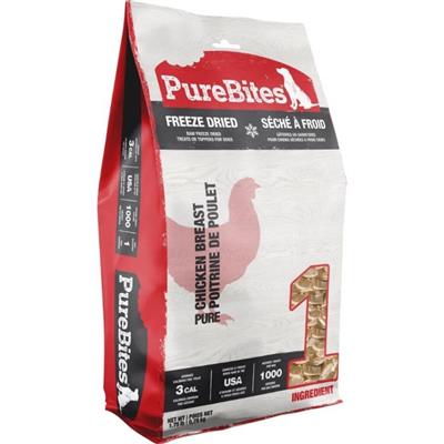 Purebites Freeze Dried Dog Treats Chicken Breast 28oz.