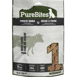 Purebites Freeze Dried Dog Treats Beef Liver  16.6oz.