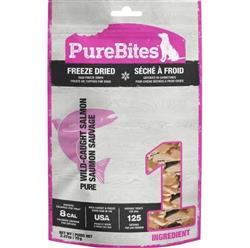 Purebites Freeze Dried Dog Treats  Salmon 2.47oz.