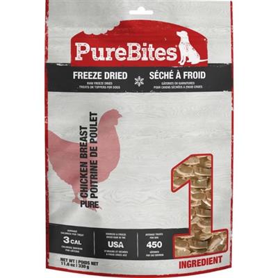 Purebites Freeze Dried Dog Treats Chicken Breast 11.6oz.